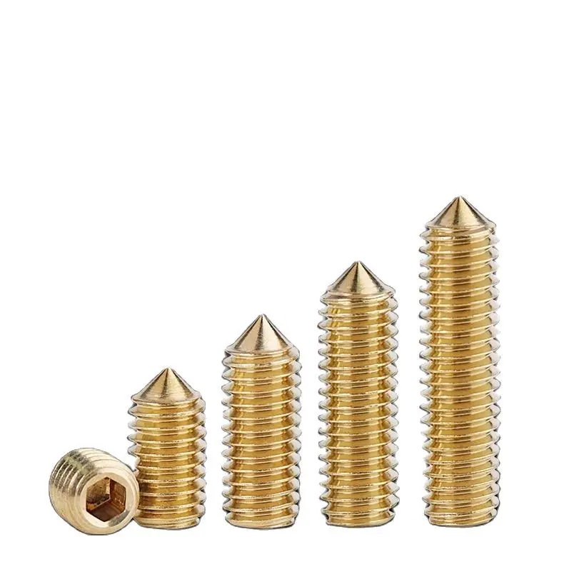 Латунный наконечник машина измеритель верхний провод крепежный винт