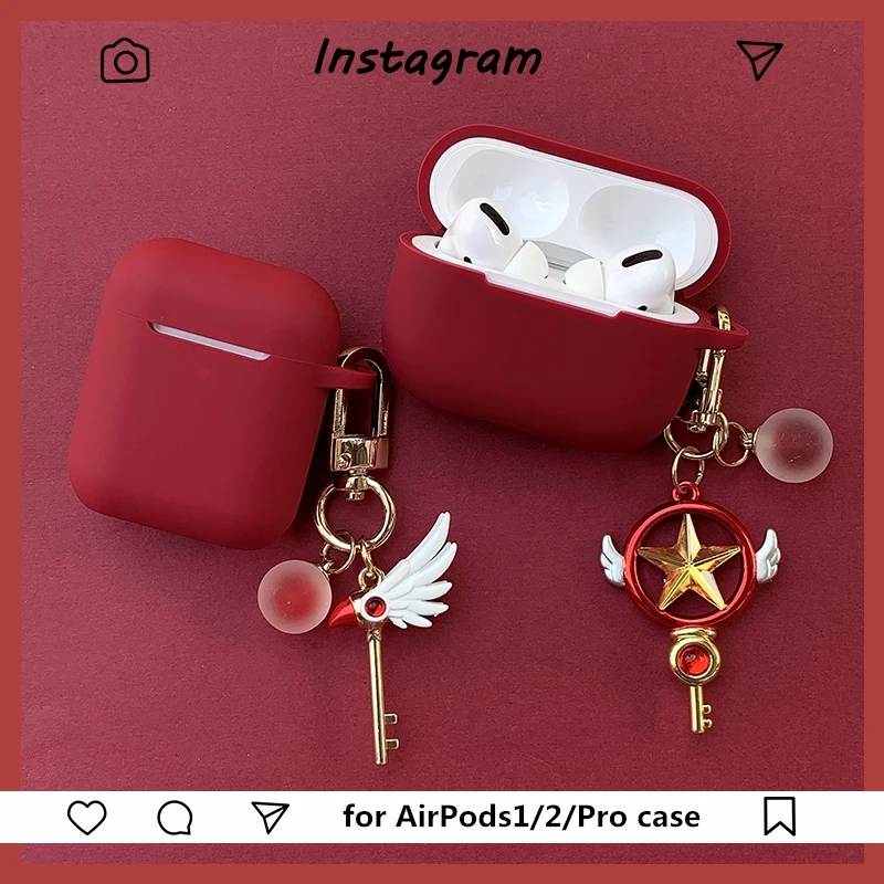 

Luxury Silicone Cases For Original Apple Airpods 1 2 Earphone Case Cute Cover For Apple Airpods 3 Air Pods 1 Pro Sleeve Cover