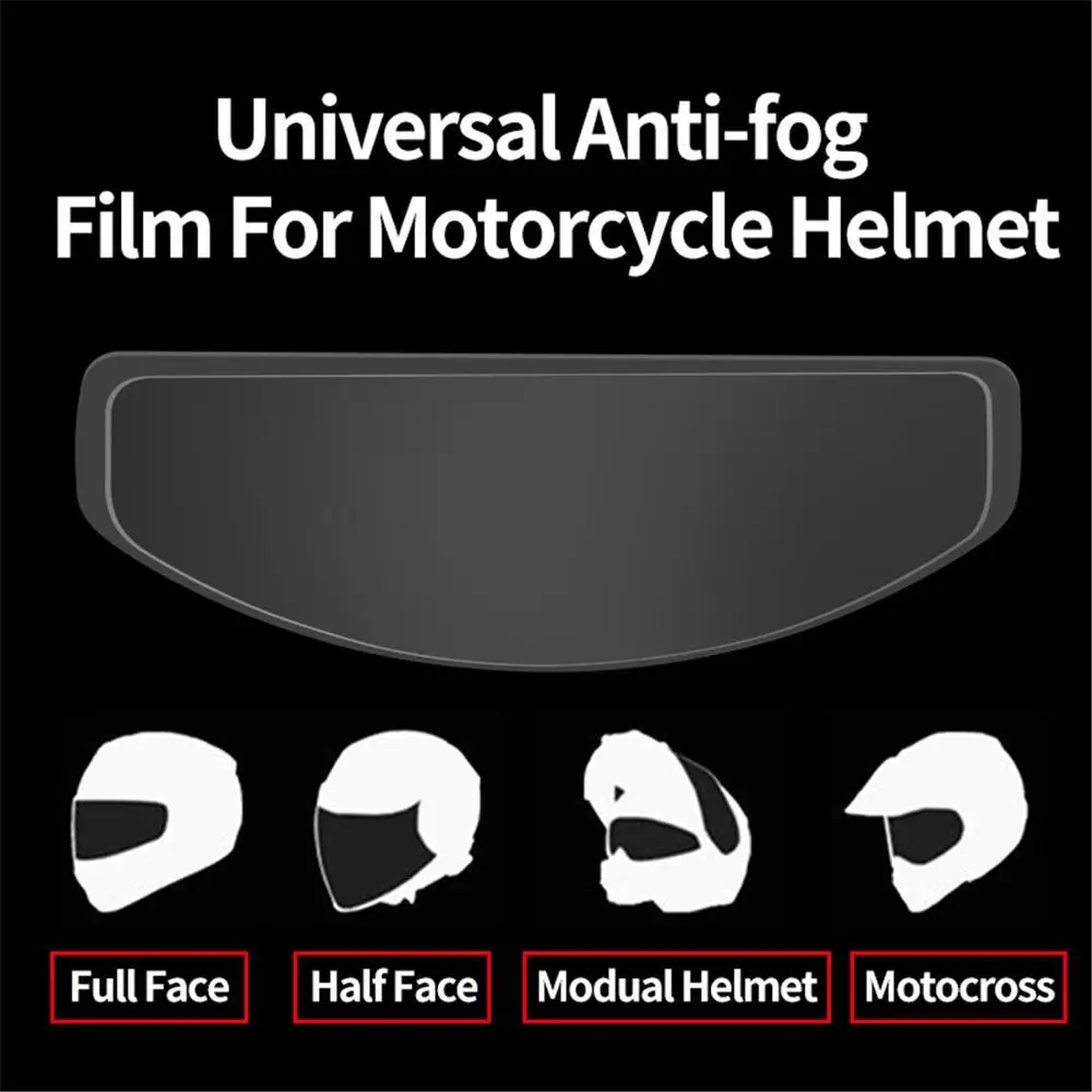 

Universal Vcoros Clear Anti-fog patch For AGV LS2 HJC TORC Motorcycle Full Face Modular Helmet Anti-fog Lens With Pin Holes