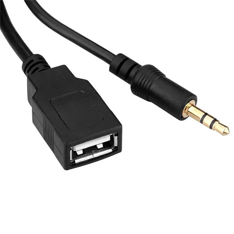 Авто Аудио MP3 плеер автомобильного адаптера VGA Интерфейс USB AUS кабель декодер