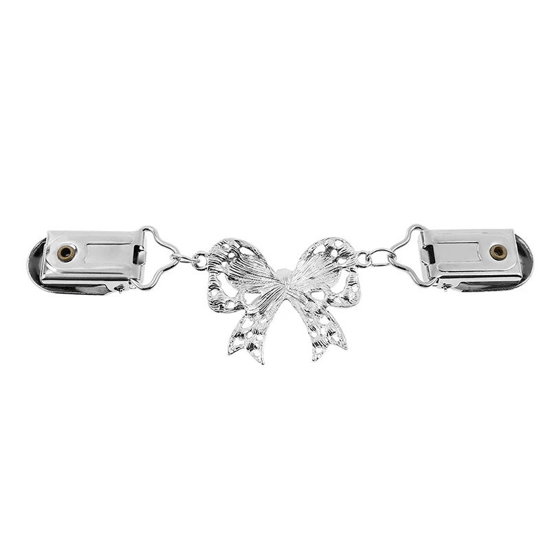 Fashion Bow Cardigan Sweater Blouse Pin Shawl Brooch Clips Duck Scarf Clasps | Украшения и аксессуары