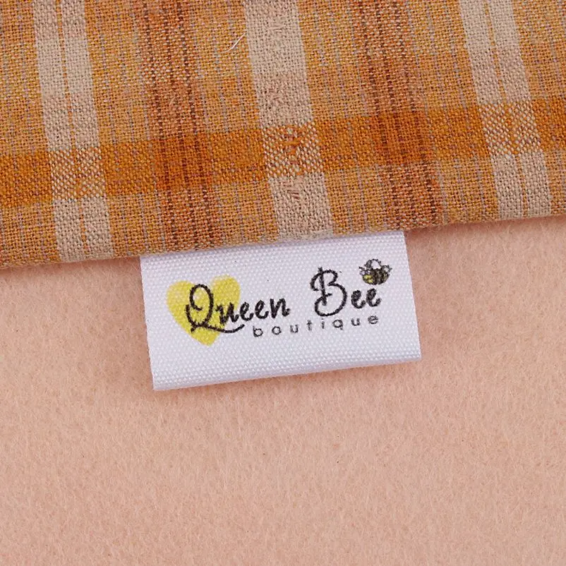 

Custom Sewing Label, Handmade Tags, Name,Cotton Ribbon, Logo or Text, Personalized Brand, With Love, 30mm x 50mm (MD5231)