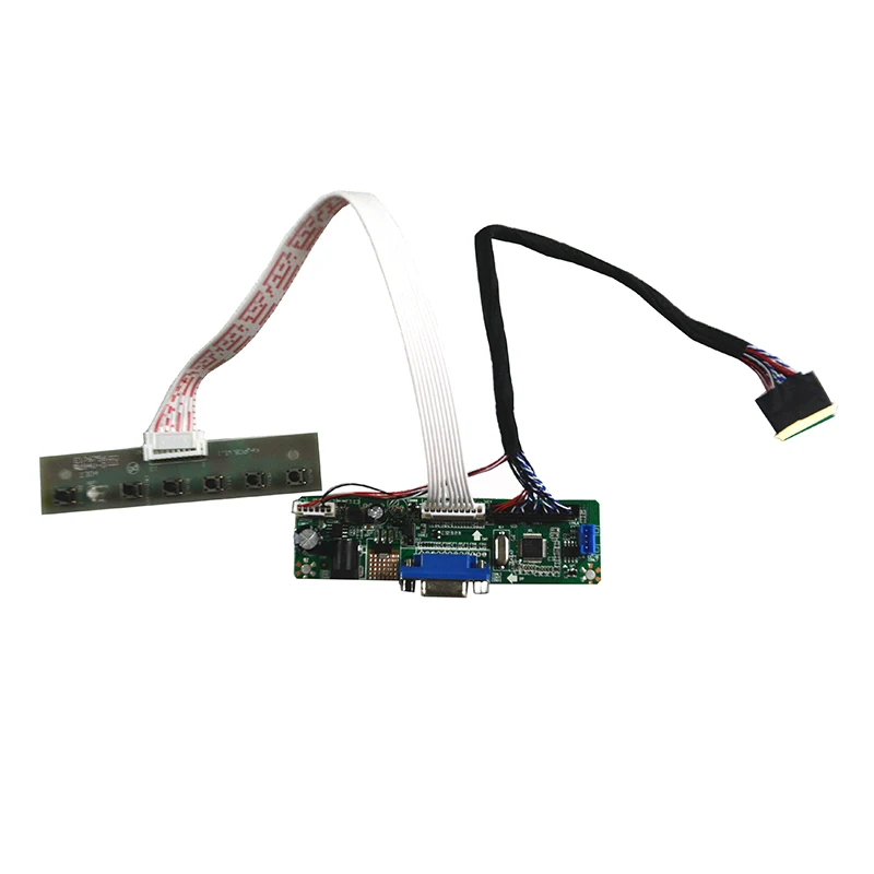 

Free Shipping V.M70A VGA LCD LVDS Controller Board Kit DIY Repair For 15.6inch 1920x1080 LP156WF2-TLA1 LP156WF2-TLA2 LED Screen