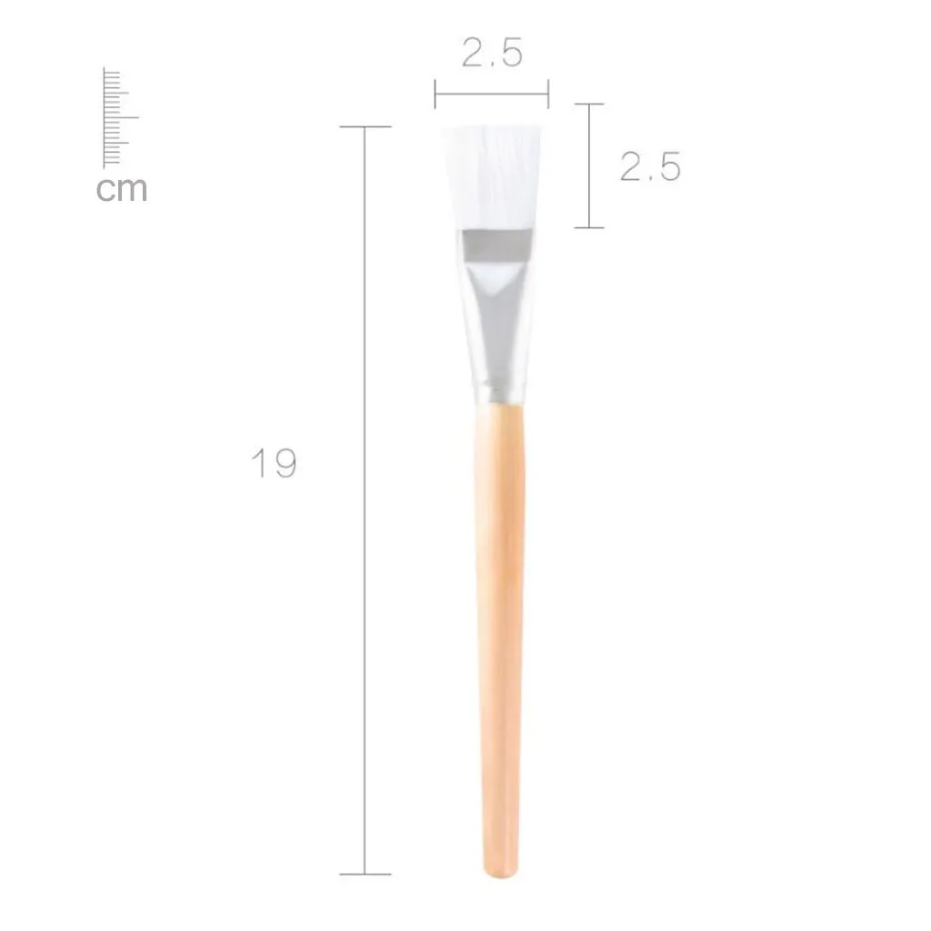 10 шт. деревянная маска кисти мягкие для макияжа набор красоты портативная кисть