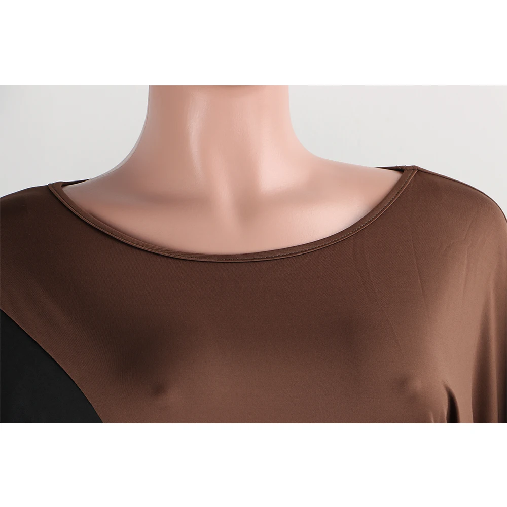 Женские летние платья плюс размер женское Винтажное с круглым вырезом