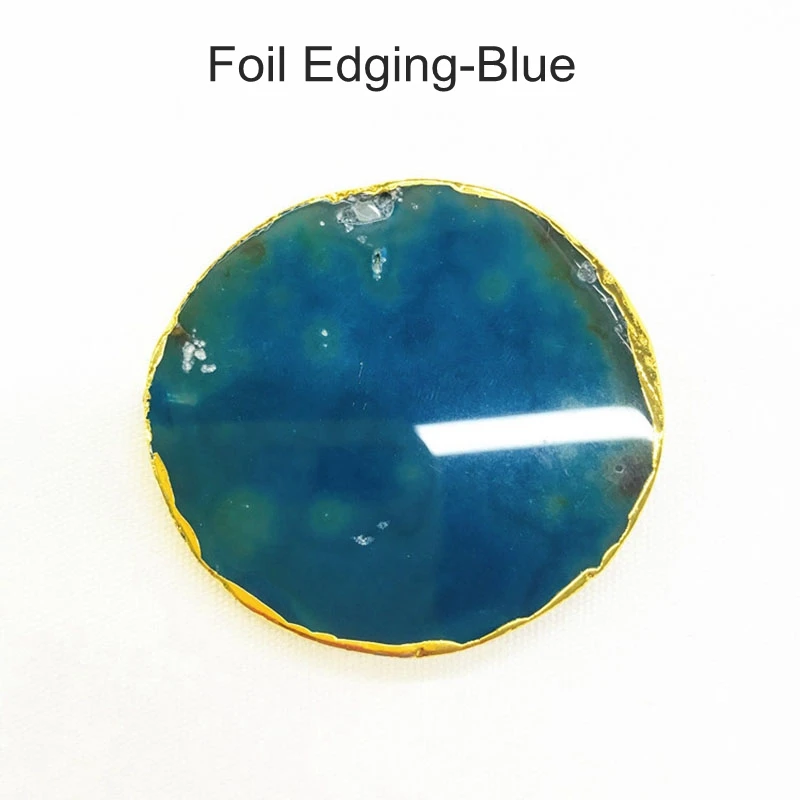 10pcs real agate stone grip phone holder gold foil edging cell phone holder stand bracket with irregular shape stone free global shipping