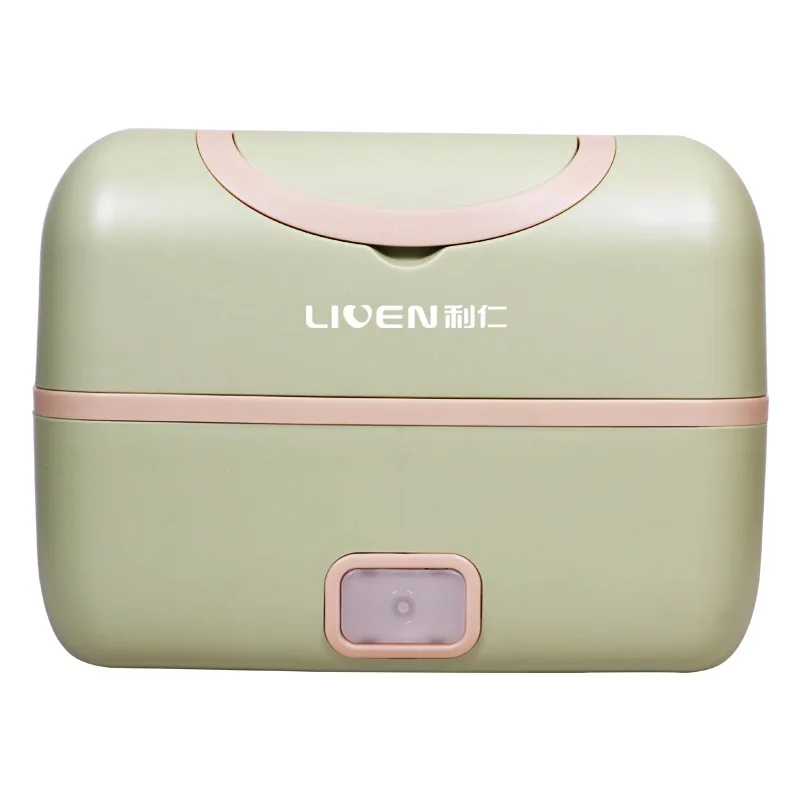 

Electric Heating Container Plug-in Insulation Double-Layer Carrying Artifact Dish Cooking Electric Rice Cooker Office Workers