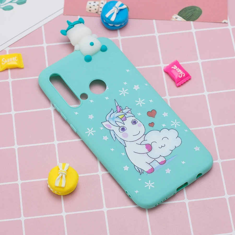 Чехол для Huawei P Smart P20 P10 P8 P30 Pro Mate 20 Lite Honor 7A 7C 8A Y6 Y7 Y9 PSmart Plus 2019 милый чехол