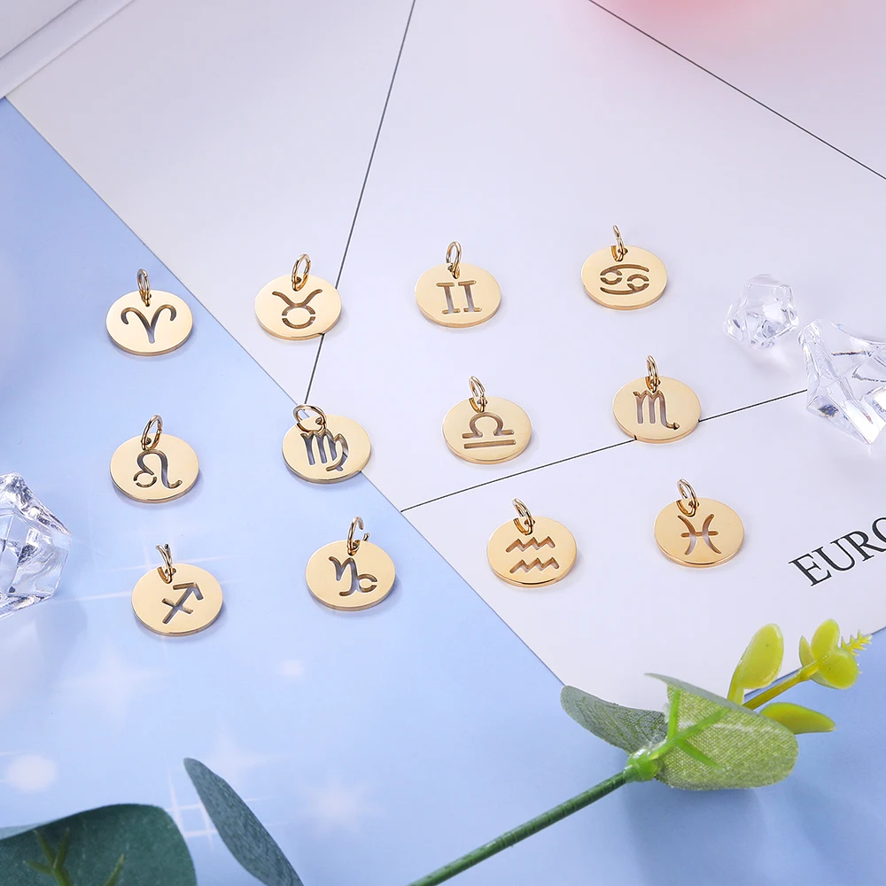 JewelOra модный гороскоп Знак зодиака браслеты из нержавеющей стали для женщин Овен