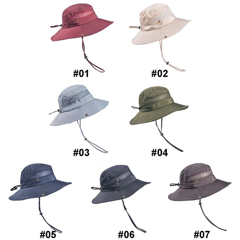 

Outdoor Fishing Mountaineering Hat Summer Sun Shade Sun Hat Light Fishing Hat