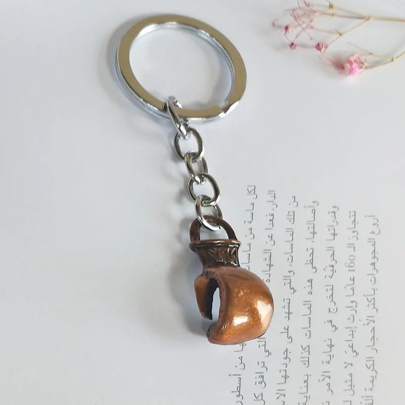 Брелок боксерская перчатка античная бронза крутой Роскошный металлический