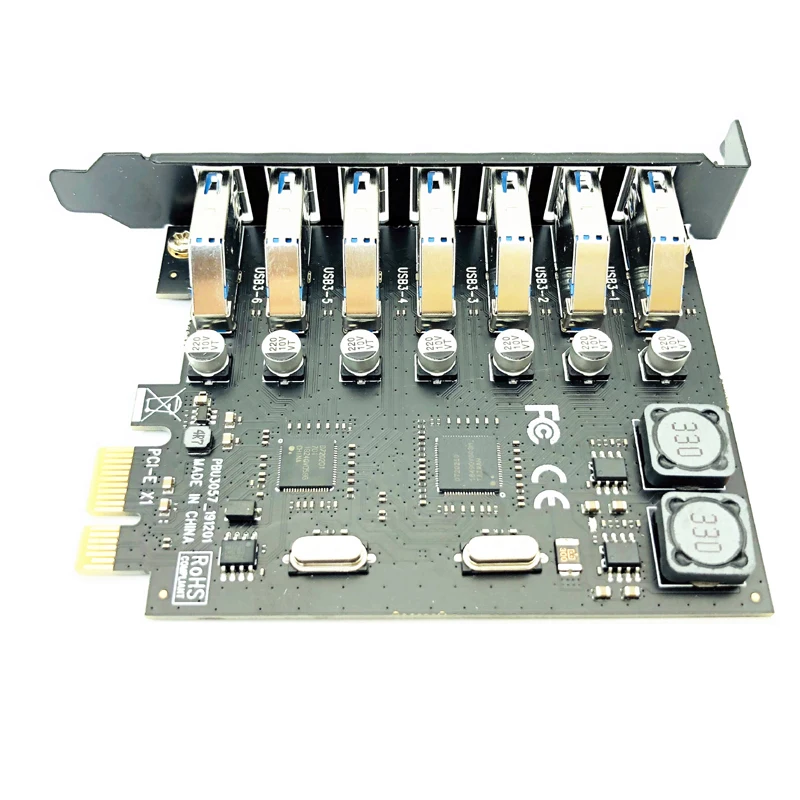 usb 30 адаптер расширения pci e 7 порто
