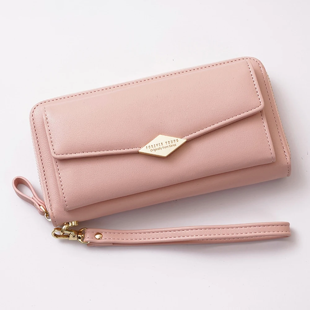 Женский кошелек Длинный для денег несколько отделений карт Большая