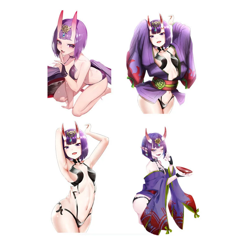 

JuYouHui Exterior Accessories Decal Beautiful Vinyl Car Sticker Shuten Douji for Fate Grand Order Figure Decal PVC 13cm