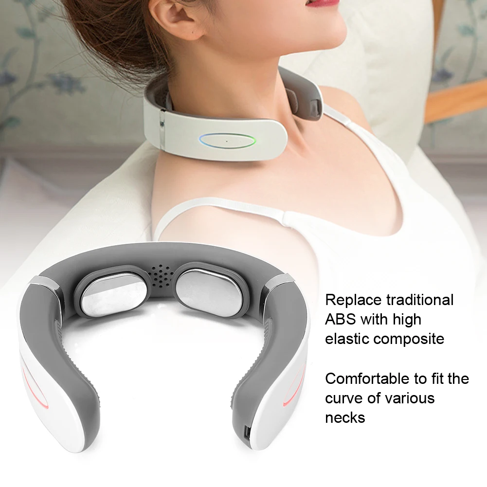 

Electric U-Shaped Neck Shoulder Massager Cervical Infrared Heated Vertebra Pain Relief Relaxing Massage Physiotherapy Instrument