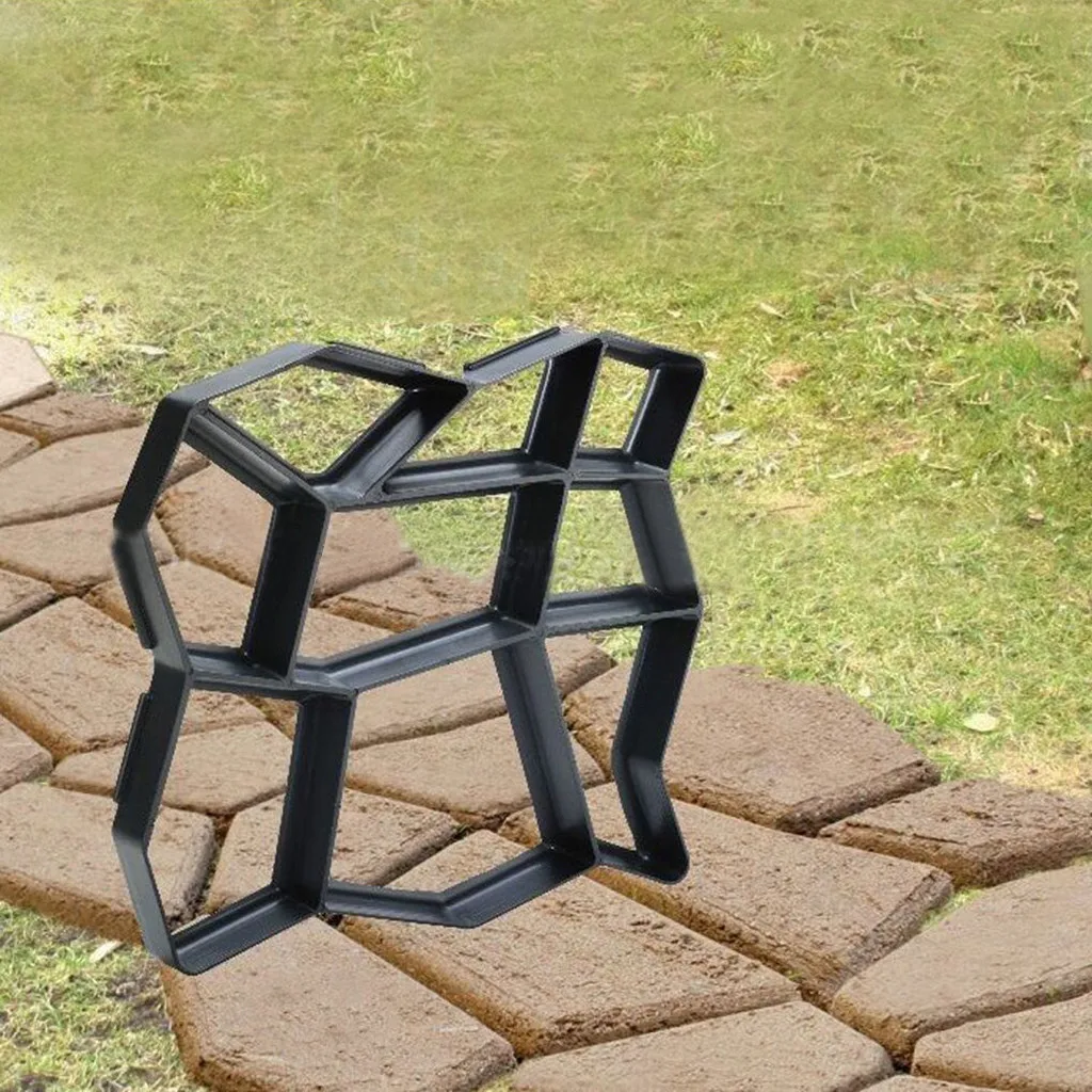 Форма для создания дорожек 36 х36 см многоразовая форма дома сада пола дороги