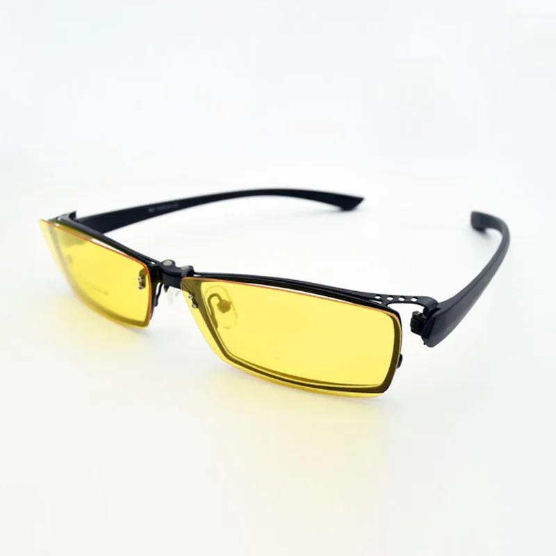 Поляризованные солнцезащитные очки 2 шт. ночного видения оправа для очков