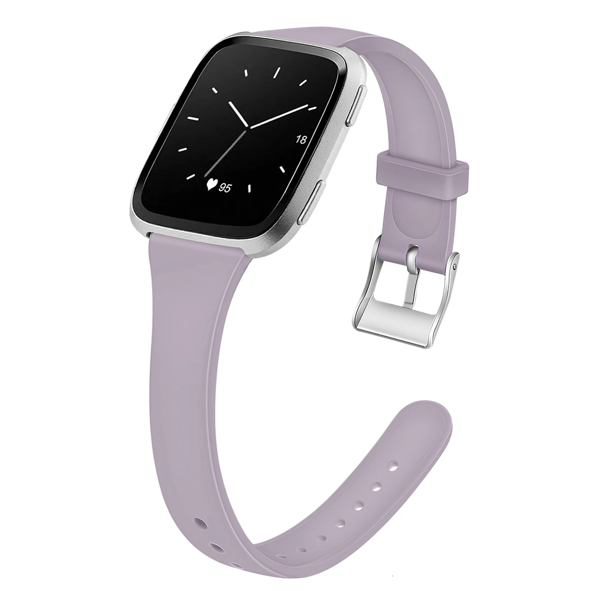 Аксессуары ремешок для Fitbit Versa 2 мягкий силиконовый тонкий узкий сменный Браслет для Fitbit Versa/Versa 2 Band