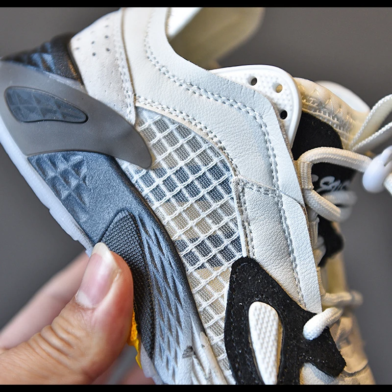 Осенние детские спортивные кроссовки для маленьких девочек Брендовые