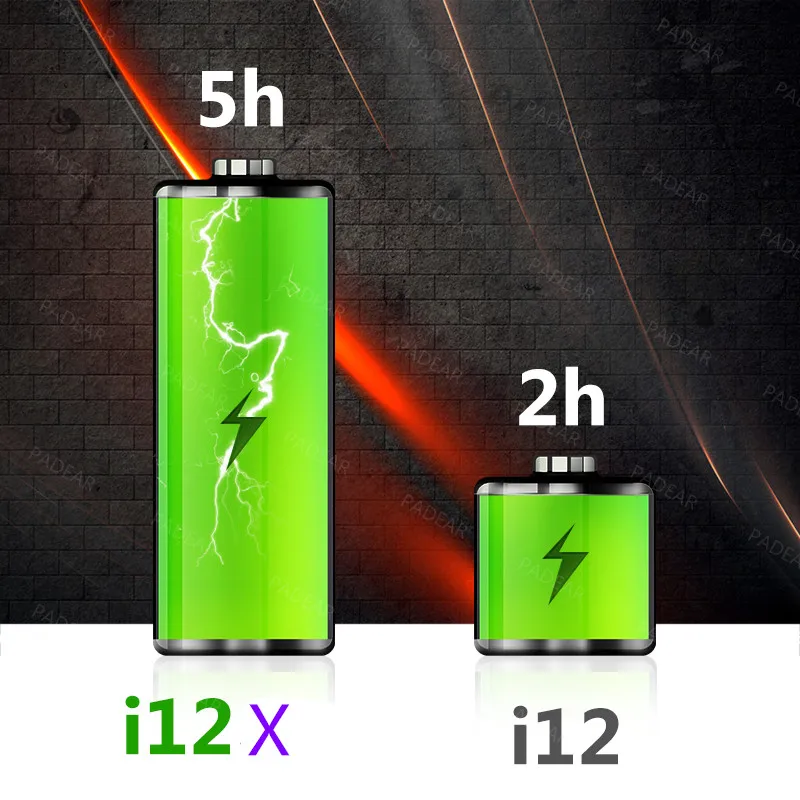 I12 X 1:1 TWS 5 часов Мощность i12X i12 TWS Беспроводной наушники Bluetooth PK i30 i20 наушники 6D бас наушники i10 i11 i12 i9s