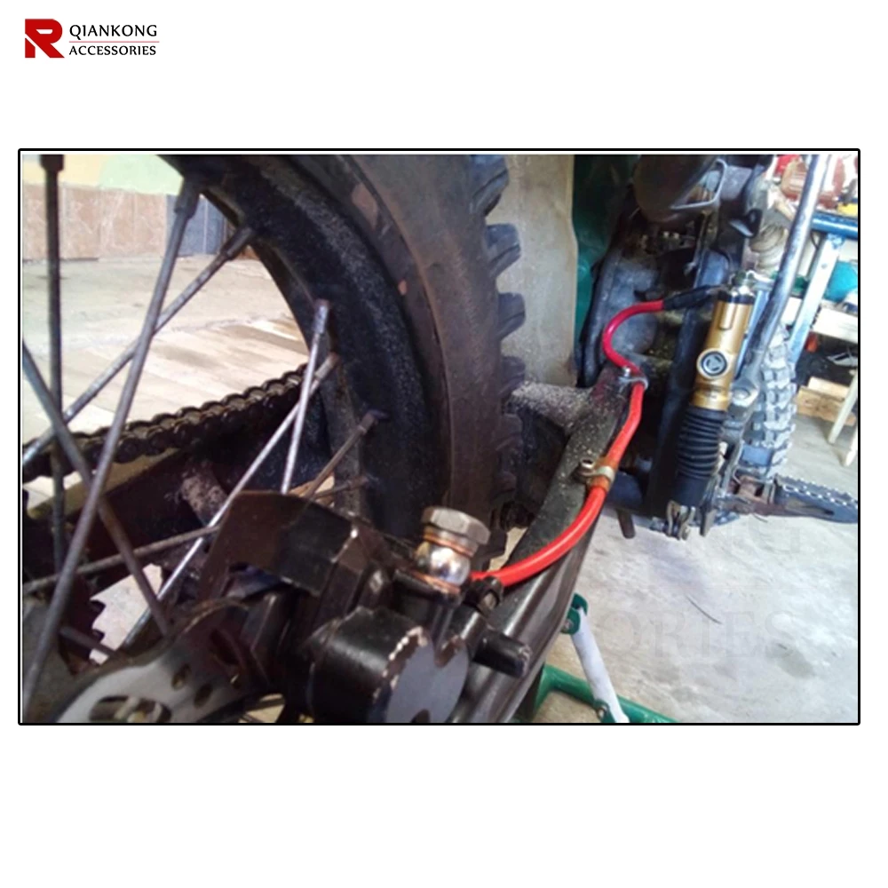 Для мотоцикла KAWASAKI KX65 KX85 KX125 KX250 KX250F KX450F KLX250 универсальный плетеный тормозной