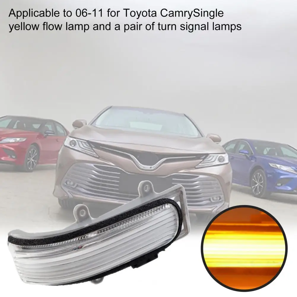 

80% Hot Sell 2Pcs Turn Signal LED Dynamic Side Mirror Blinker for Toyota Camry Vios 06-11