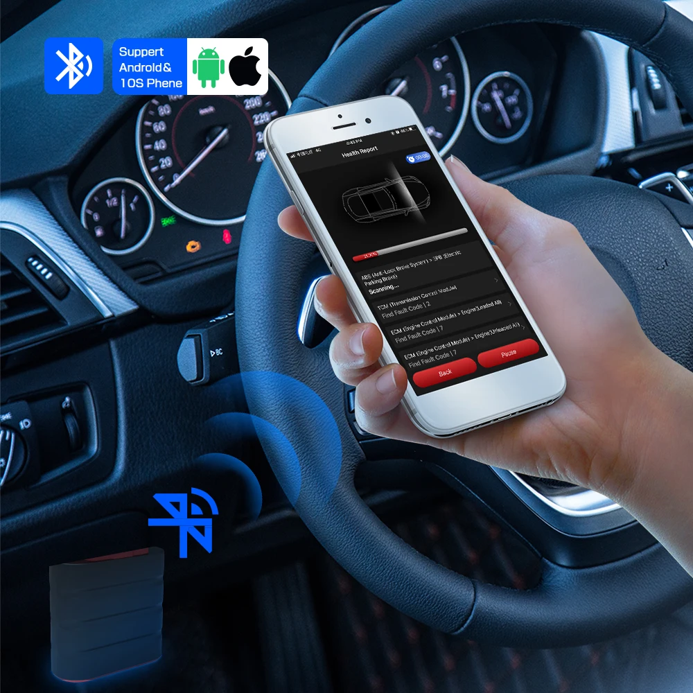 Thinkdriver все системы OBD2 сканер для одного транспортного средства SAS ABS Сброс OBD 2
