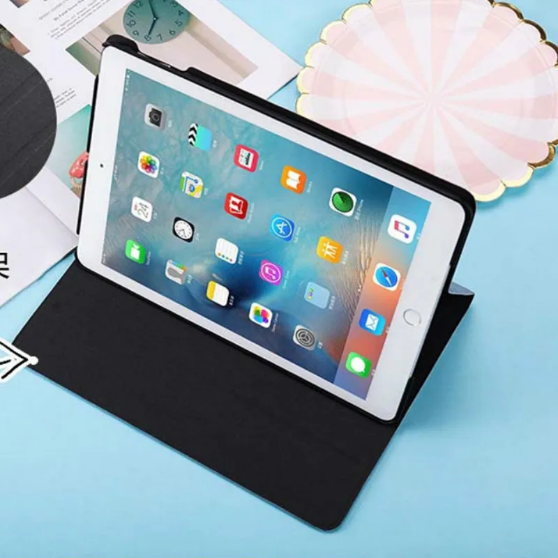 Для IPad 9 7 2017 2018 чехол A1893 для планшета Мрамор из искусственной кожи смарт-чехол