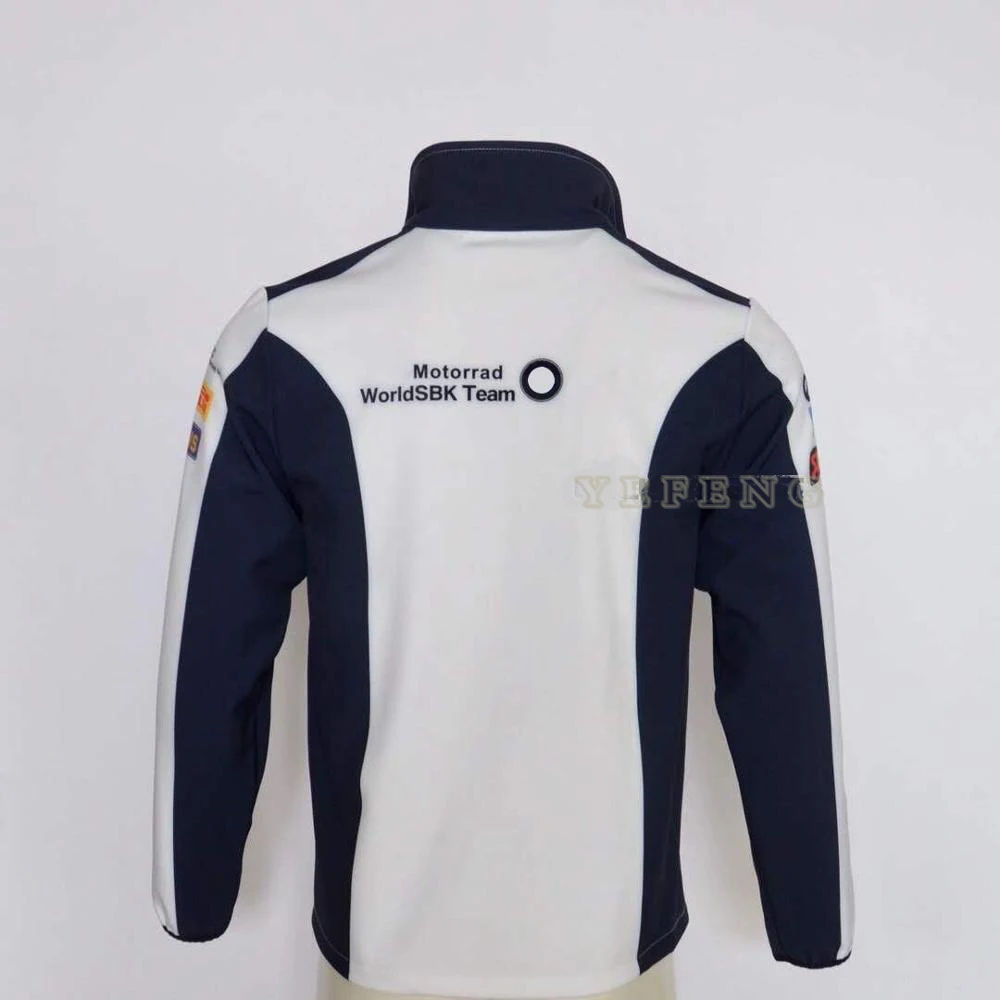 

MX Dirt Bike Offroad Full Zip Fleece Classic Hoodie For BMW Motorrad Motor Riding Sweatshirt Mens Plus velvet thickening Sweater