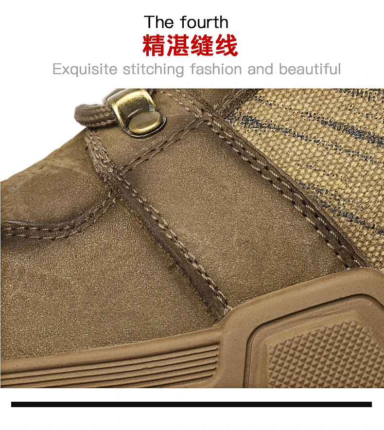 Weideng Plus Size 37-45 Genuine Leather Warm Boots Men Casual Winter Outdoor Women Snow Shoes High Quality Lace Up Soft Non Slip