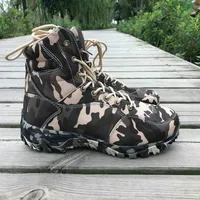 Камуфляжные ботинки с высокими берцами, размеры 38-46.#4