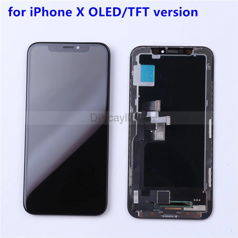 AAA+++ для iPhone X OLED с 3D сенсорным дигитайзером сборка без битых пикселей ЖК-экран Замена Дисплей для iPhone X lcd TFT