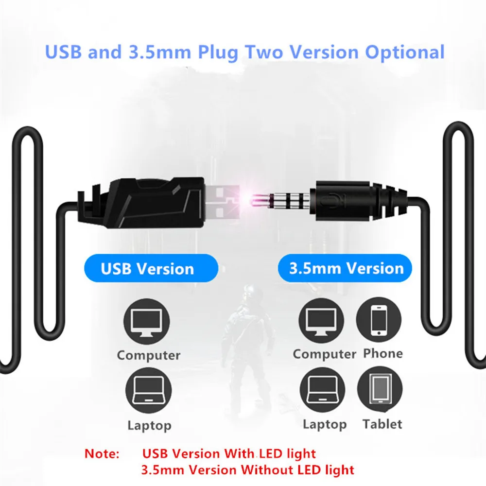 NUBWO N2 Gaming Headset Casque 3.5mm PC Wired Stereo Headphones with Mic for Laptop/PS4/Xbox One | Earphones &