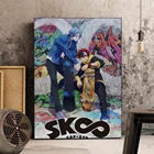 SK8 Бесконечность японское аниме мультфильм плакат и принты холст настенная живопись для гостиной украшение дома детской комнаты