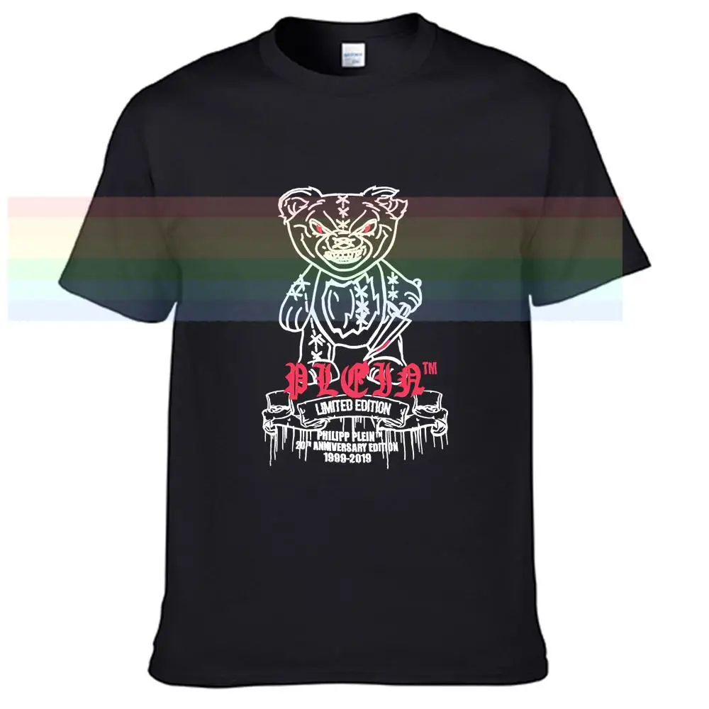 

philipp-plein T Shirt For Men unisex Printed T-shirt Couples T-shirt lovers Cotton Amazing Short Sleeve Tops N03