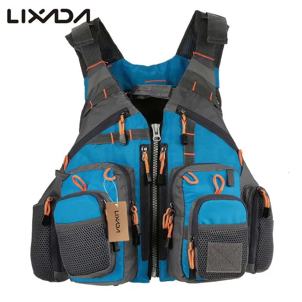 Fishing Vest Life Safety Jacket Swimming Sailing Waistcoat Floating Superior 209lb Bearing Colete Salva-Vidas | Спорт и развлечения