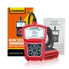 Диагностический сканер, считыватель кодов двигателя со светодиодным дисплеем для Honda, Nissan, Chevrolet, Ford, Chrysler, Dodge, ELM327, OBD2