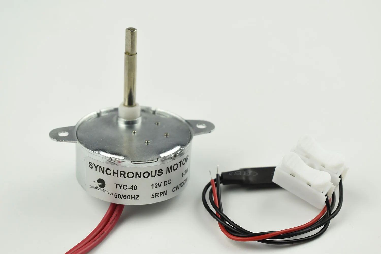 Звуковой синхронный двигатель TYC-40 DC 12V 5RPM CW/CCW | Обустройство дома