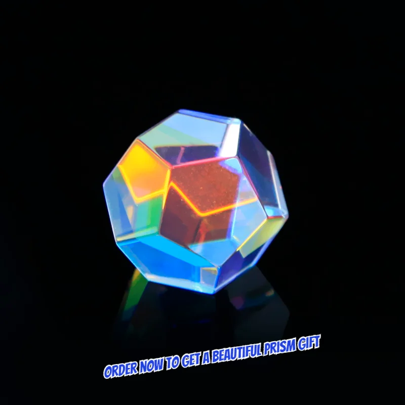 24 мм Радуга оптический Стекло многогранный яркий светильник сочетают в себе