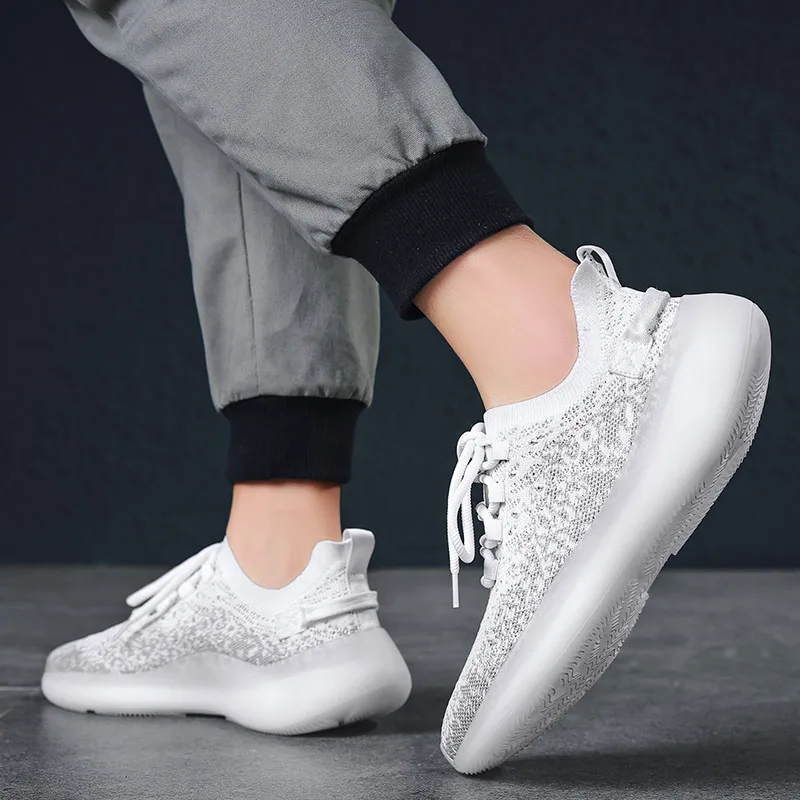 

Mens Casual &sneaker Shoes Men Footwear In Sneakers Men's Dress Hip Hop Mens White Trainers Shoes Casual Mesh Low Top
