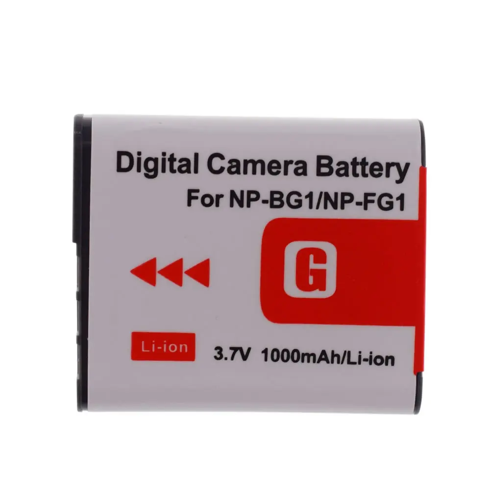 4 аккумулятора + двойное зарядное устройство для Sony CyberShot NP-BG1 DSC-HX9V HX7V DSC-HX5V DSC-WX10 |