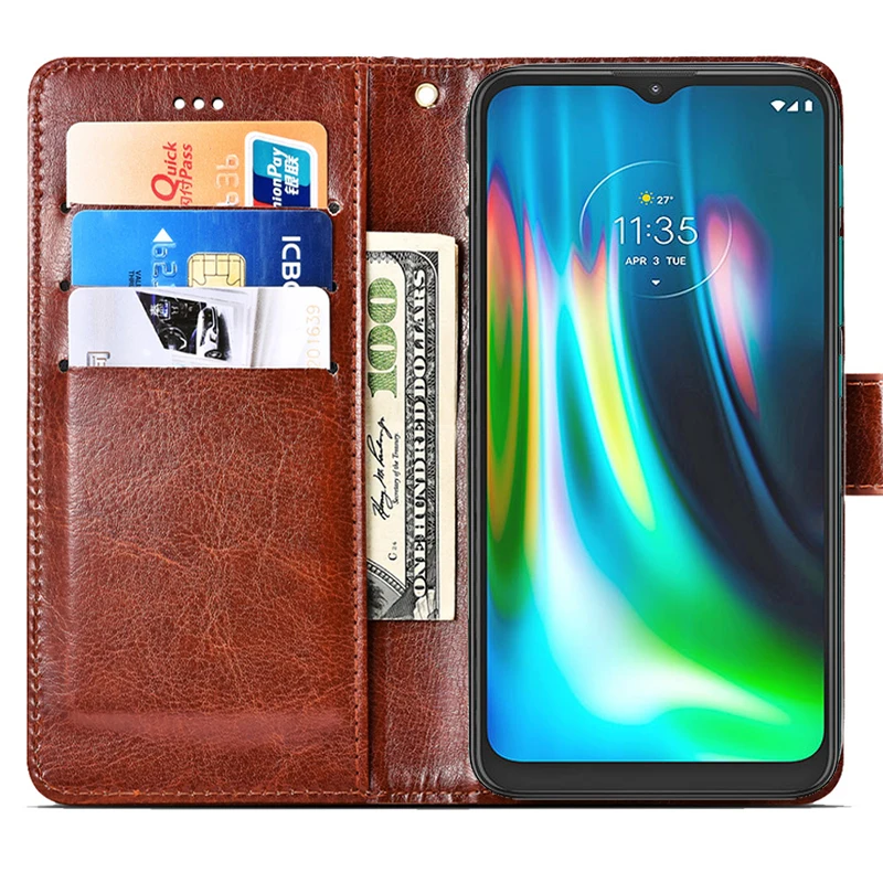 for motorola moto e7 plus case flip wallet capa business leather etui for motorola moto e7 plus чехол phone case protector sh