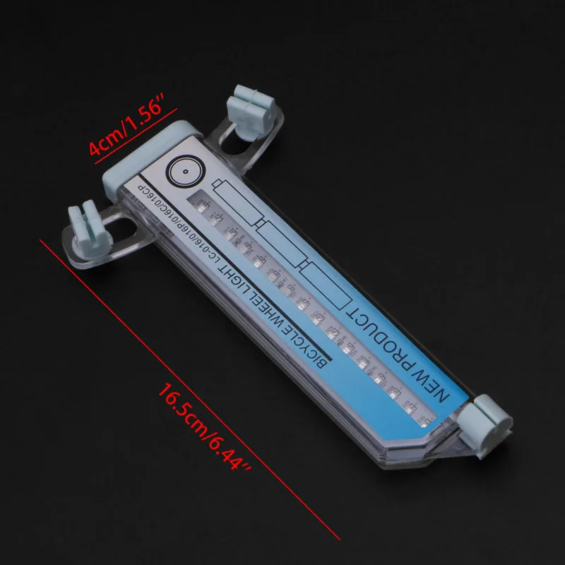 

QILEJVS 1Pc Bike Cycling Bicycle Tire 32 Led Flash Spoke Wheel Light 30 Kinds Flash Riding Safety