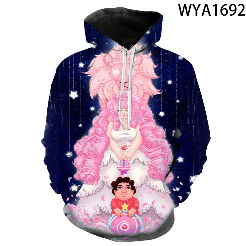

Kawaii Funny 3D Printed Women Sweatshirts Harajuku Steven Universe Anime Kids Hoodies Fashion Streetwear Men Hoodie