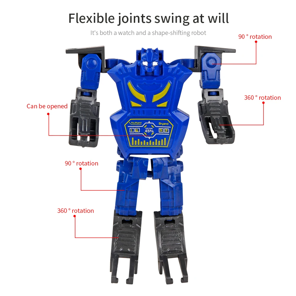 Boys Toy model Watch Transformation Robot Projection Deformable Cartoon Birthday Gift Fun Educational Kids Toys | Игрушки и хобби