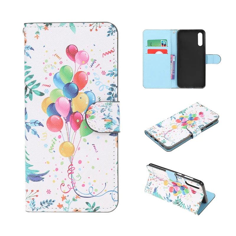 Кожаный чехол бумажник с откидной крышкой для Xiaomi A3 9 Mix3 Redmi 6 6A 7 Note 8 Pro K20 Funda