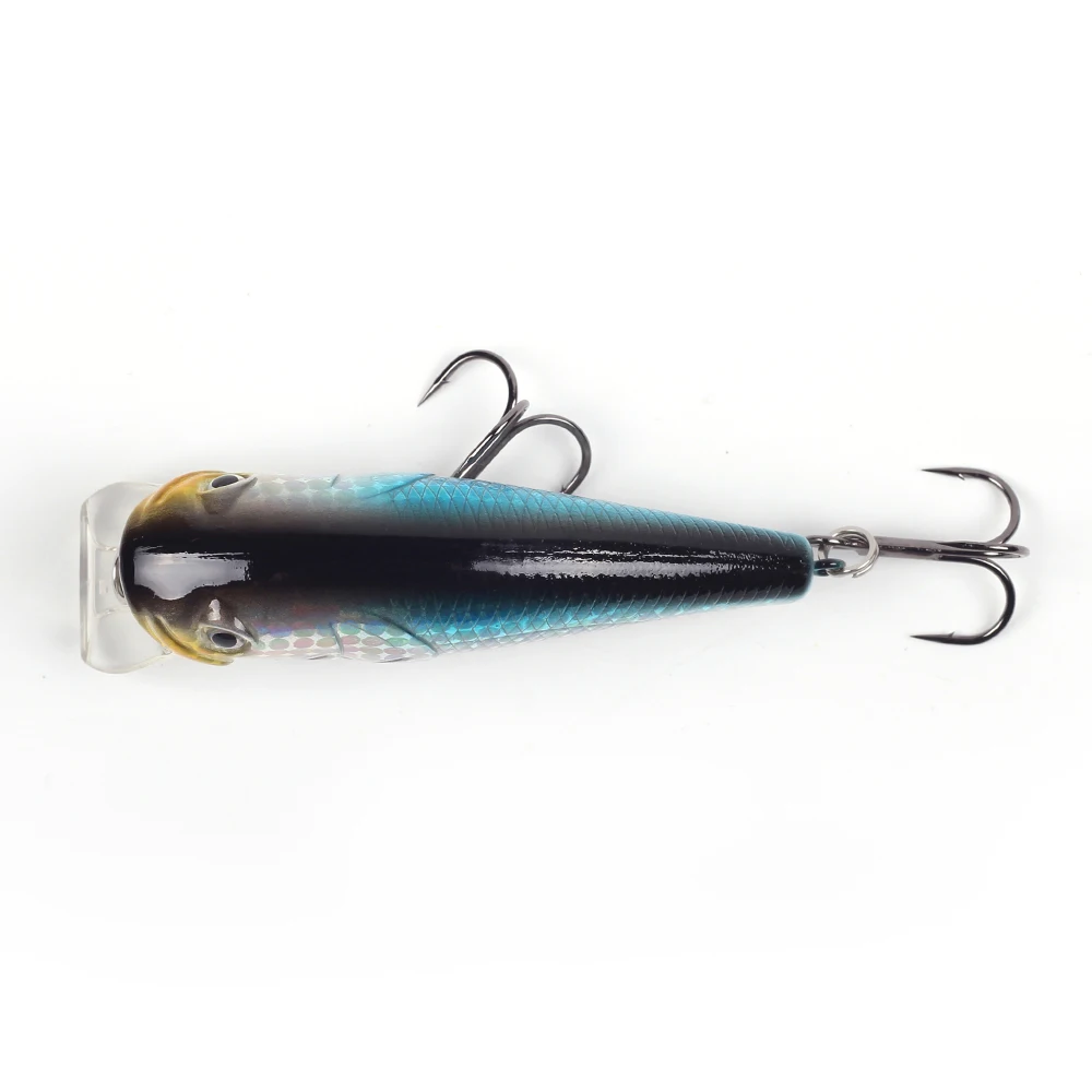 Buzzjet Shallow Floating Topwater Wobbler 80mm 17.5g Hard Plastic Lure Bait For Bass Pike |