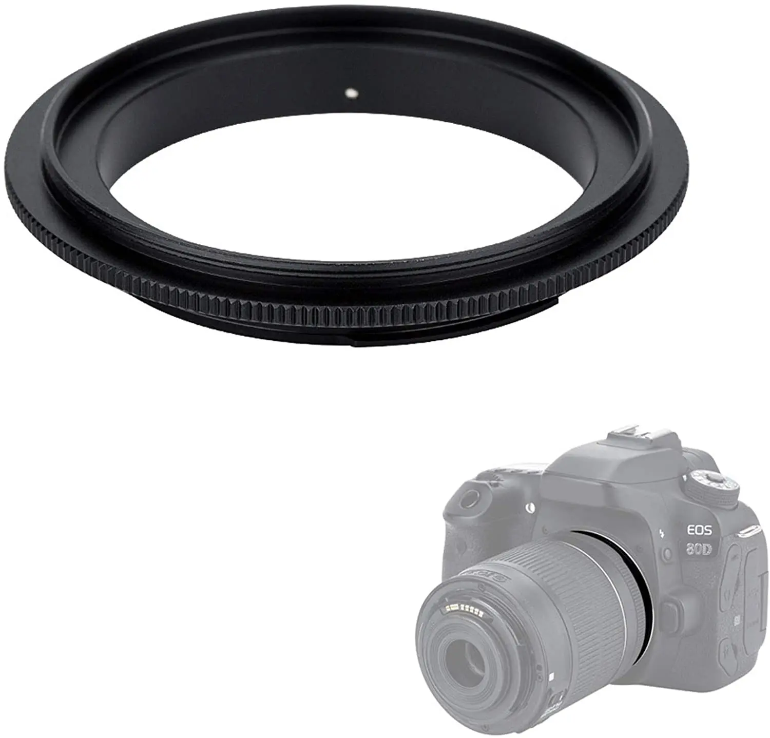 

52mm Macro Reverse Lens Camera Adapter Ring for Canon EOS-52 EF Mount 550d 650d 60d EF35 f2 EF50 f1.8II 50 f2.