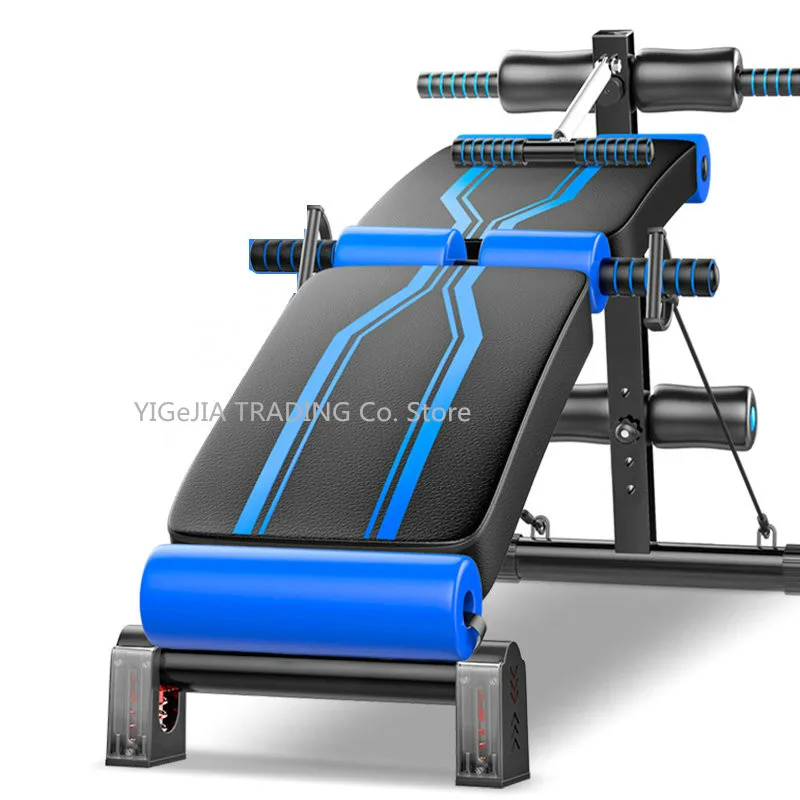 Upgraded Multi-Functional Bench for Full All-in-One Body Workout, Foldable Supine Board, Utility Abdominal Bench Sit-up Bench