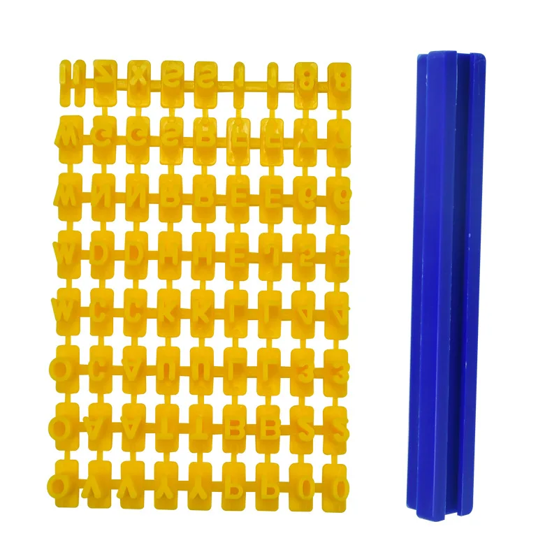 

Pottery embossing mold letter/number set movable type printing stamp biscuit mold DIY clay polymer ceramic printing tool